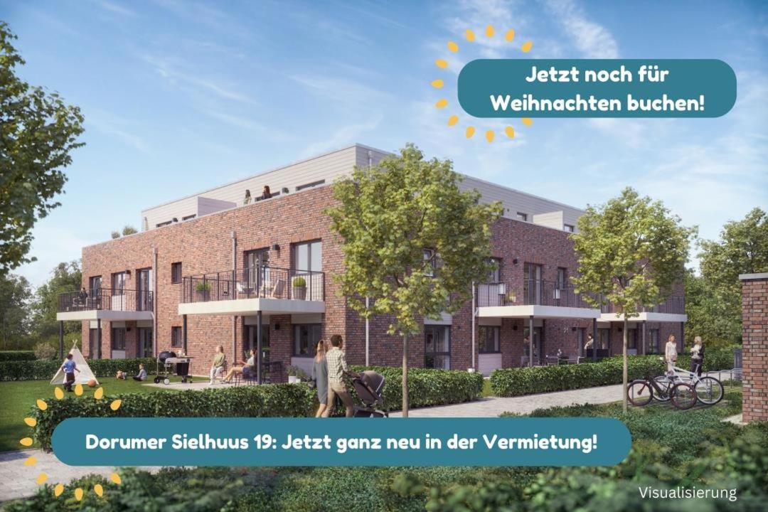 Dorumer Sielhuus 19 Mit Dachterrasse Und Sauna Extérieur photo