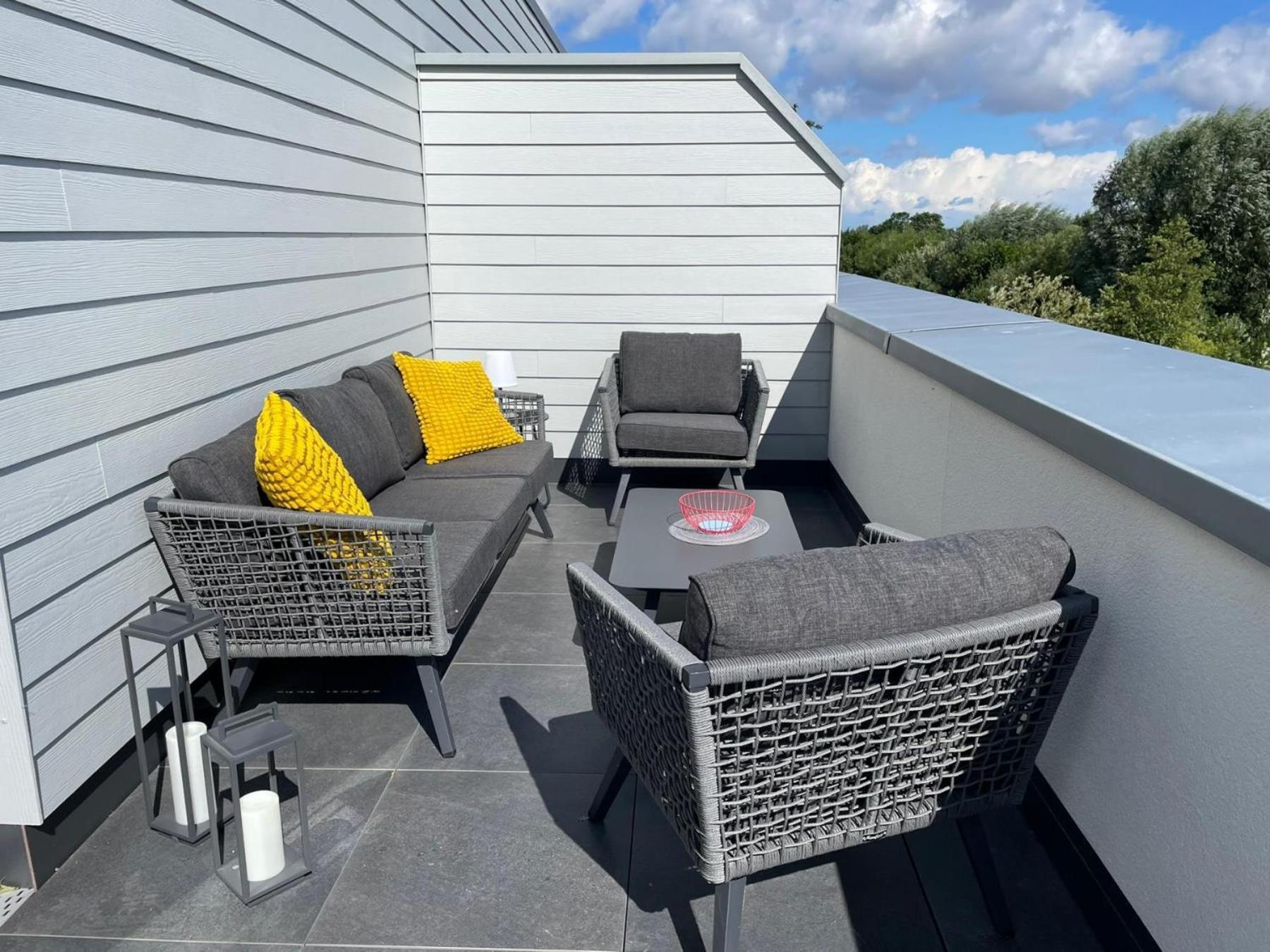 Dorumer Sielhuus 19 Mit Dachterrasse Und Sauna Extérieur photo